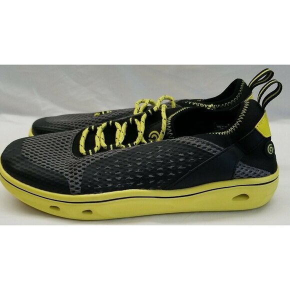 ✅Champion C9 Ernesto Youth Sz 6 Water Shoes Gray/Yellow/Black Mesh Lace Sneakers - Picture 9 of 9